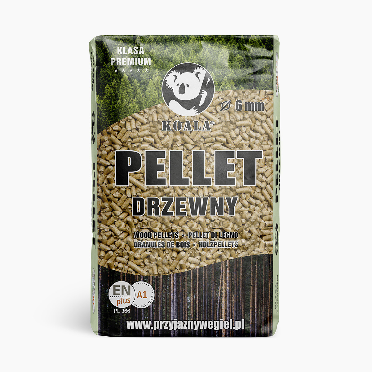 Pellet drzewny KOALA Premium | Przyjazny Węgiel - sklep online z ekologicznym opałem
